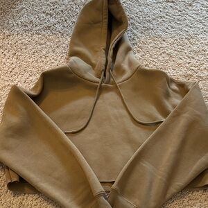 Forever 21 Tan Hoodie Sweater